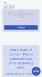 Mobile Screenshot of hotel-olivier-cannes.fr